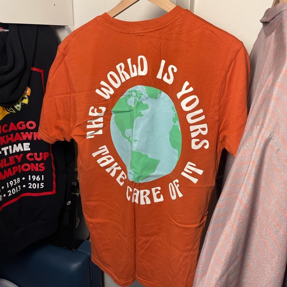 Talentless “The Workd Is Yours Take Care of It” Tee - Picture 2 of 2